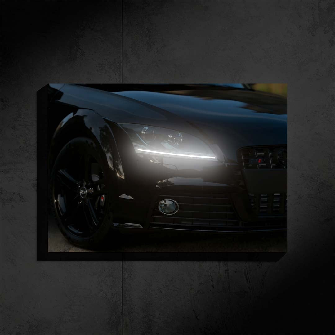 AUDI TTS LED Poster