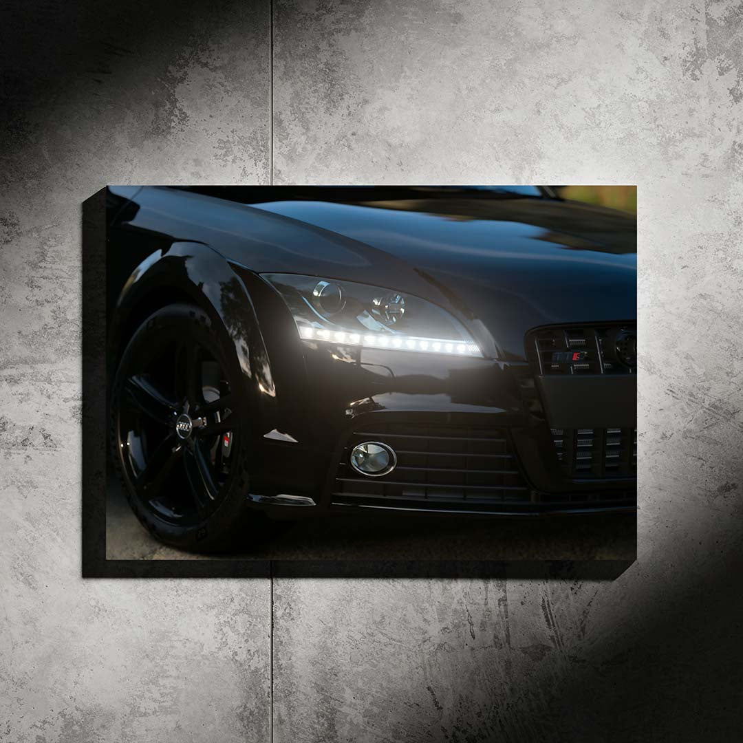 AUDI TTS LED Poster