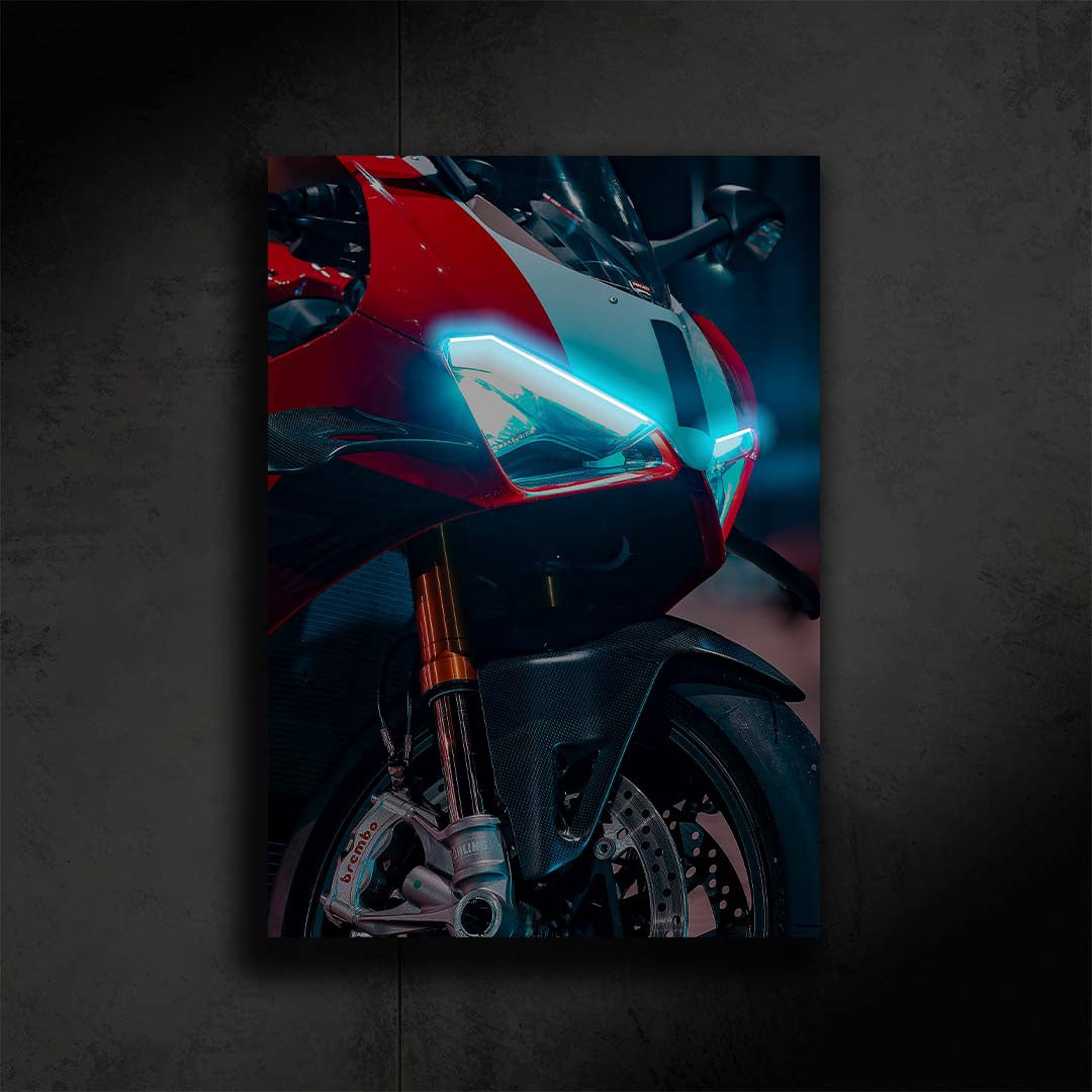 Panigale V4 LED Poster