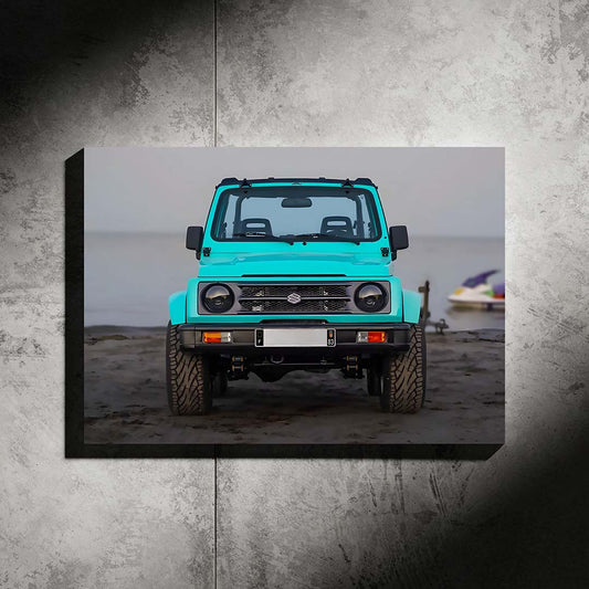 Suzuki Samurai LED Poster