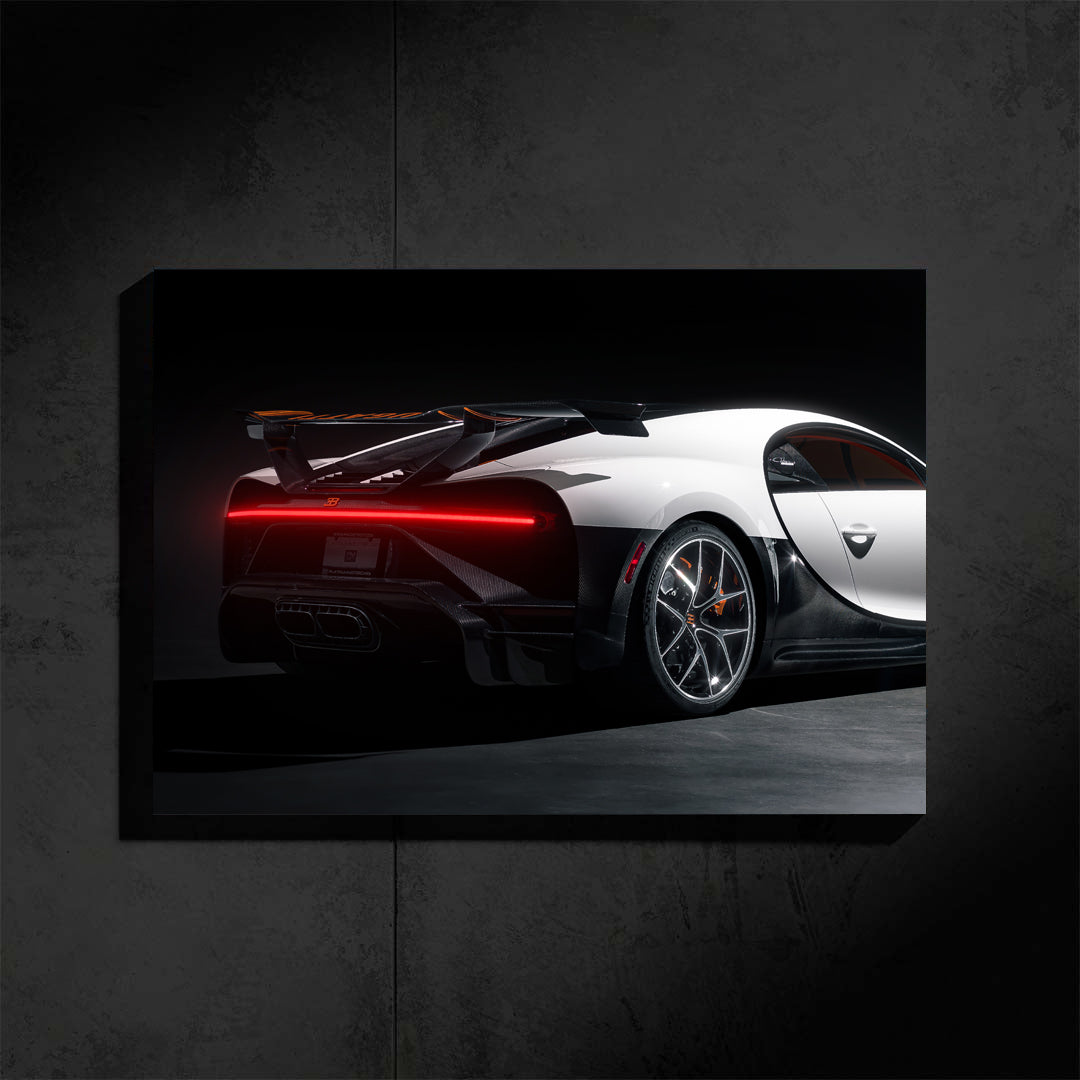 Bugatti Chiron LED Poster