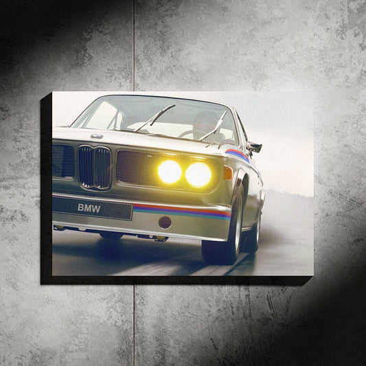 BMW CSL 3.0 LED Poster