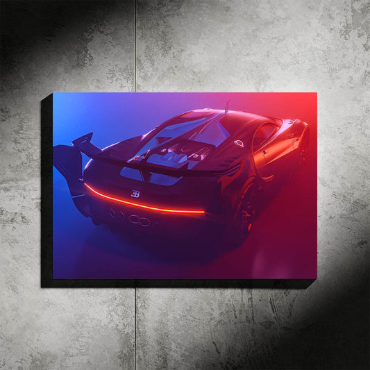 Bugatti VGT LED Poster