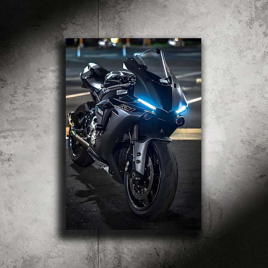 Yamaha R1 LED Poster