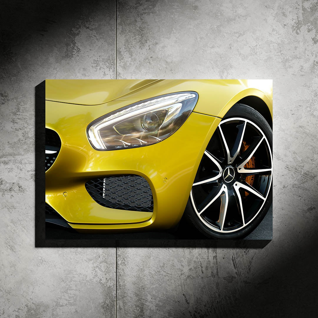 Mercedes AMG LED Poster